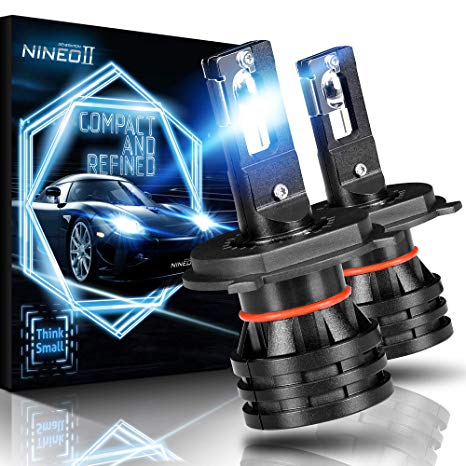 NINEO H4 9003 LED Headlight Bulb 12000 Lumens