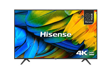 HISENSE H50B7100UK 50-Inch 4K UHD HDR Smart TV with Freeview Play
