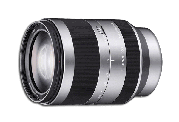 Sony Alpha SEL18200 E-Mount F3.5-6.3 OSS Lens (Silver)
