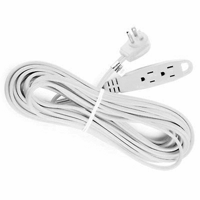 Aurum Cables 15-Feet 3 Outlet Extension Cord 16AWG